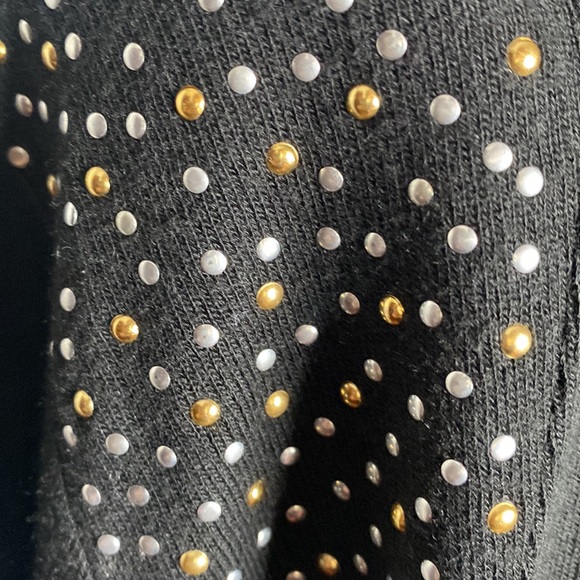 Belldini plus size black sweater with stones size 2X new with - Picture 6 of 8